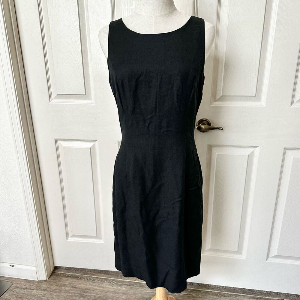 Preview Collection black sleeveless dress